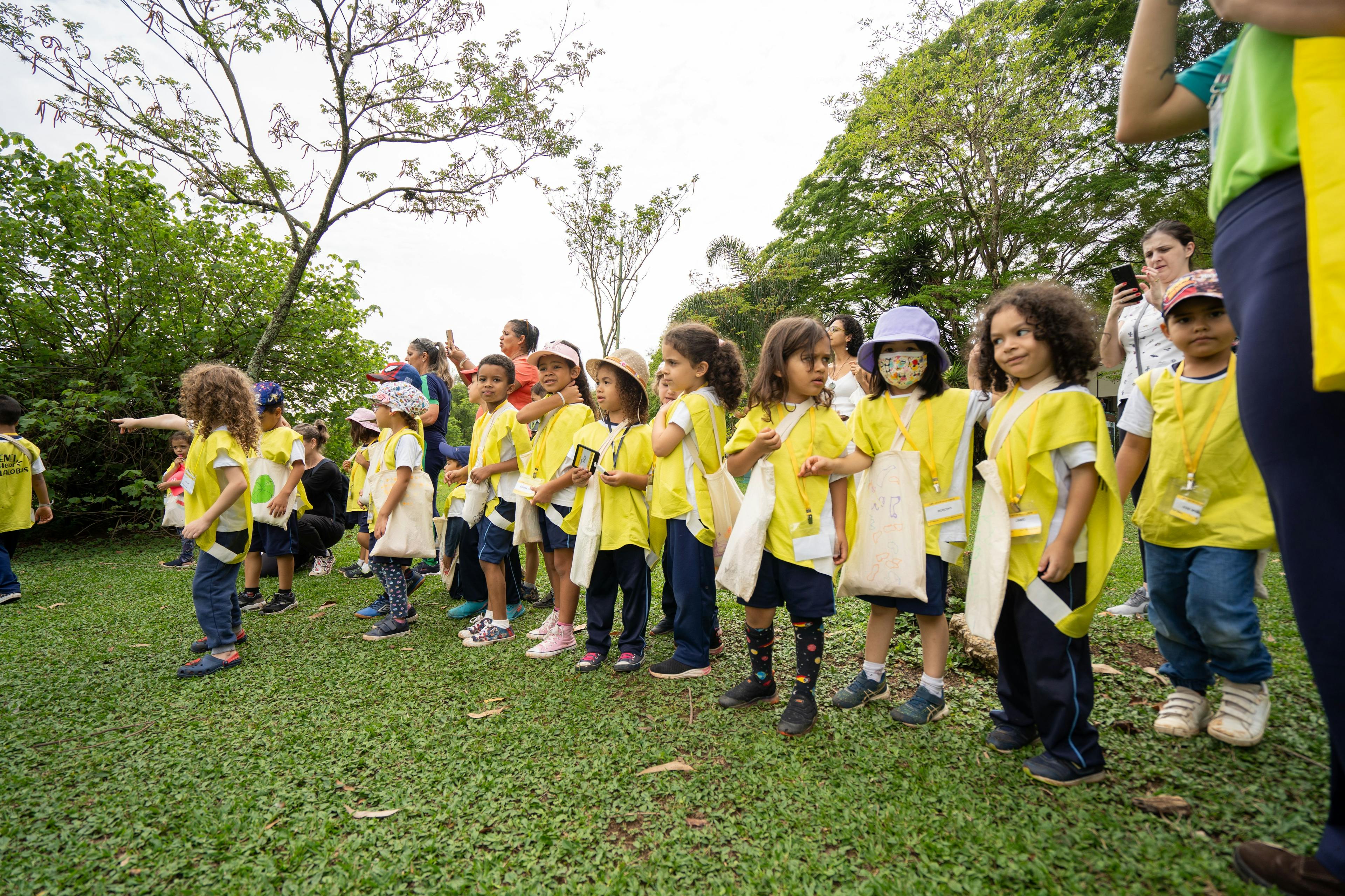 Programa Escola no Parque proporciona conexão com a natureza e educação sustentável em São Paulo