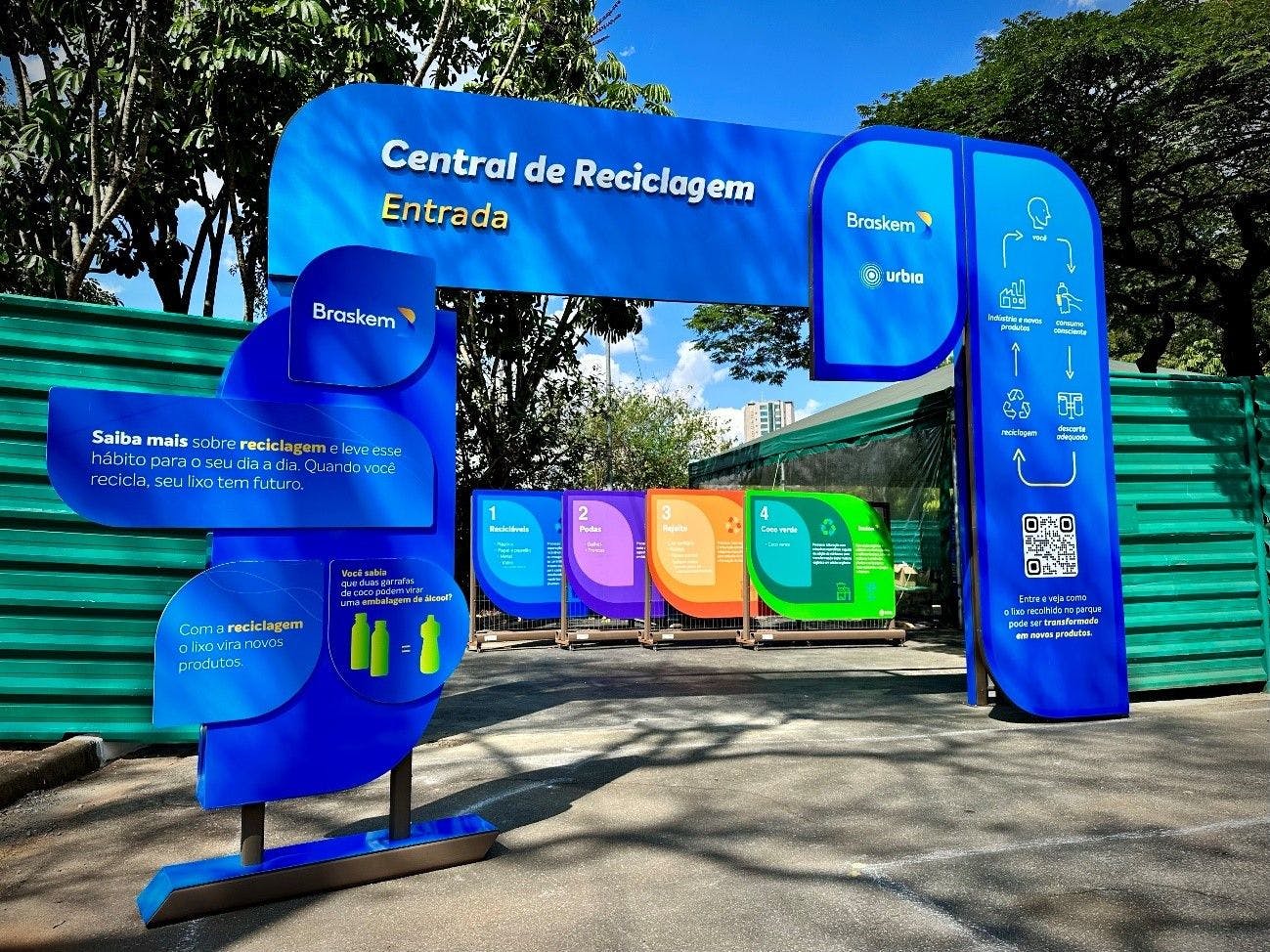 Parque Ibirapuera comemora 69 anos com marca de lixo zero e lançamento de nova Central de Reciclagem  